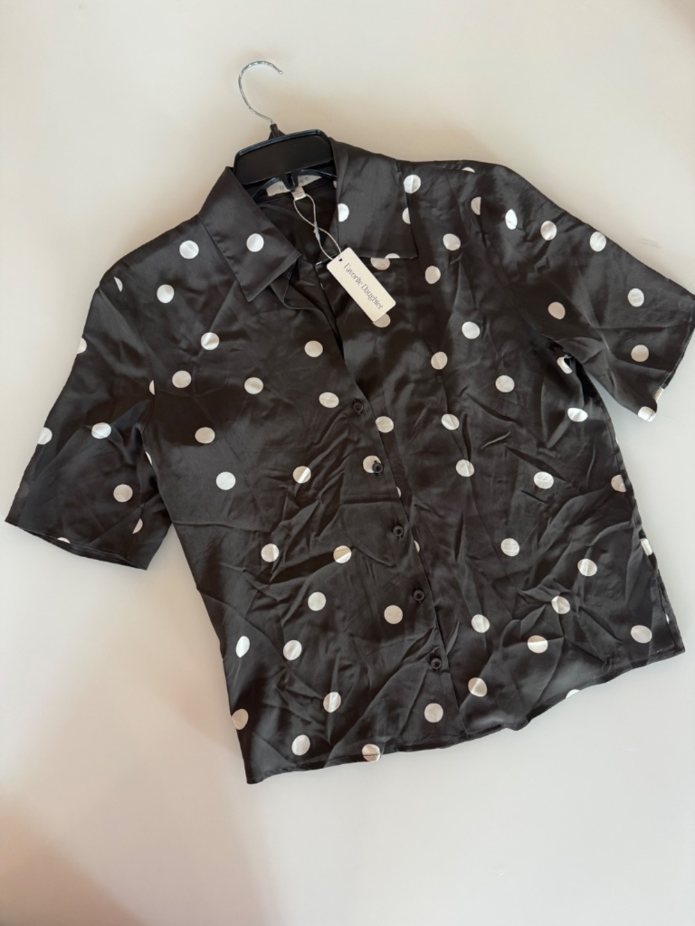 Favorite Daughter - The Sunny Polka Dot Shirt - Picture 2 of 11